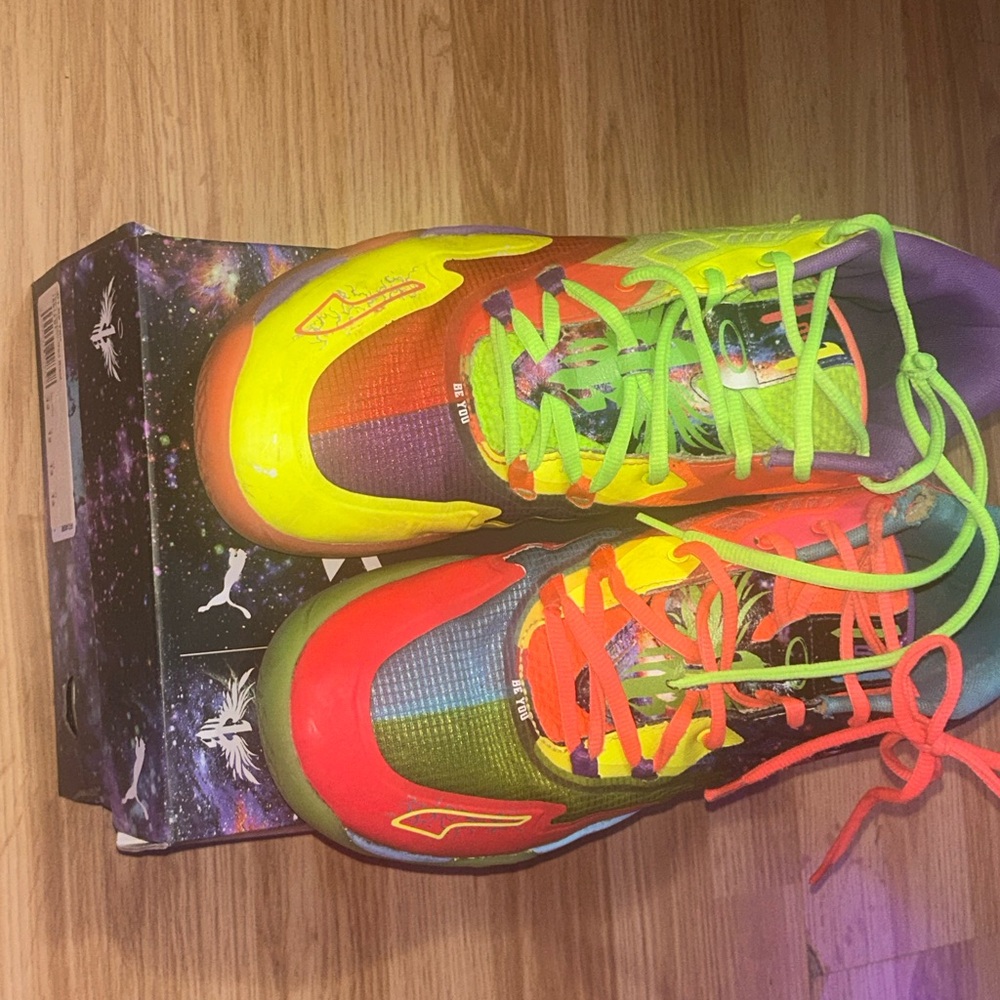 Puma Melo M.B.01 “Not From Here” Size 13 Basketball Shoes - Picture 7 of 13
